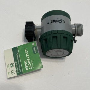 NEW Orbit 62034 Durable High Impact Plastic Mechanical Hose Faucet Timer Water